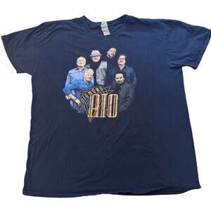 Y2K Diamond Rip Vintage Band Tee XL 100% Cotton Graphic Shirt